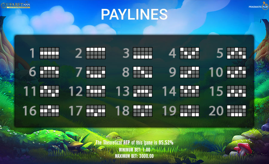 Paylines Clover Gold