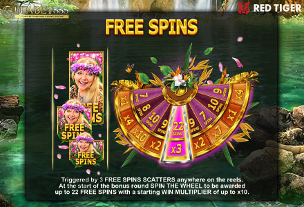 ฟีเจอร์ Free Spins Big Cat Rescue