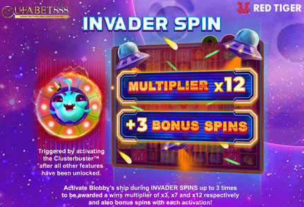 ฟีเจอร์ Invader Spin BC