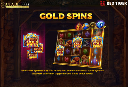 ฟีเจอร์ Gold Spins DR